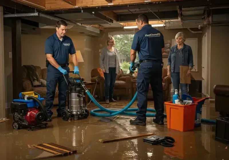 Basement Water Extraction and Removal Techniques process in Greentown, OH